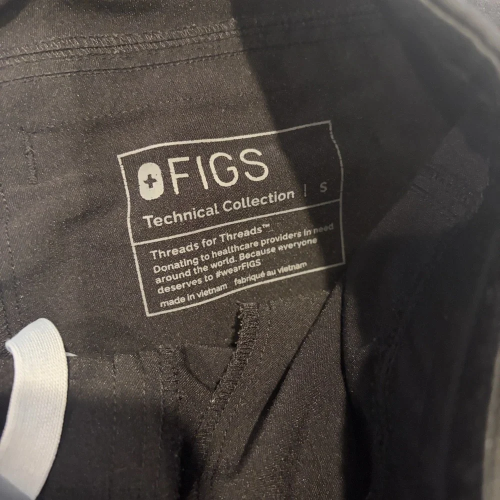 Figs Men's Small Scrub Pants Black - Picture 4 of 7